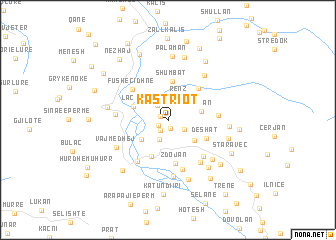 map of Kastriot