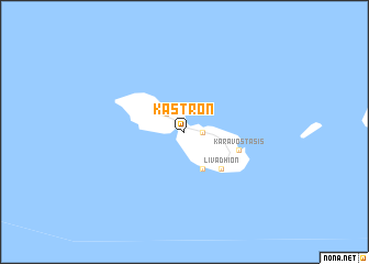 map of Kástron