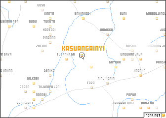 map of Kasuan Gainyi