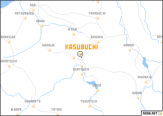 map of Kasubuchi