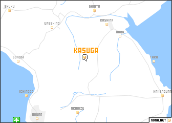 map of Kasuga