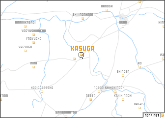 map of Kasuga