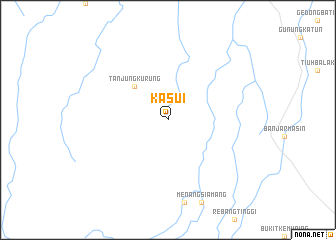 map of Kasui