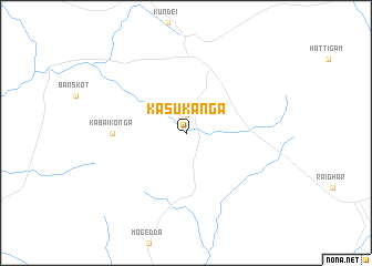 map of Kasukanga