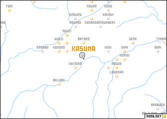 map of Kasuma