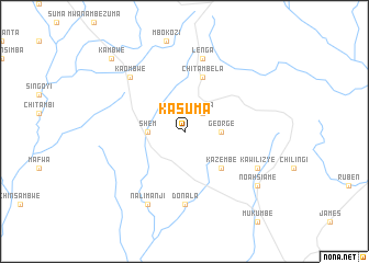 map of Kasuma
