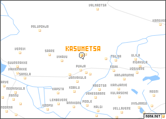 map of Kasumetsa