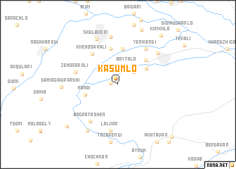 map of Kasumlo