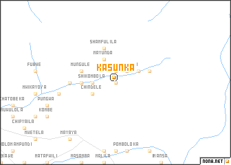map of Kasunka