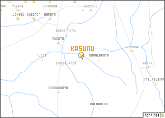 map of Kasunu