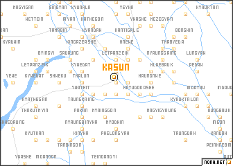 map of Kasun