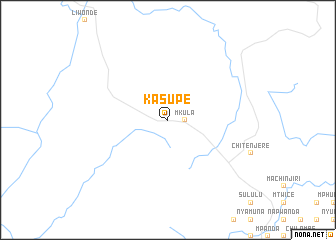 map of Kasupe