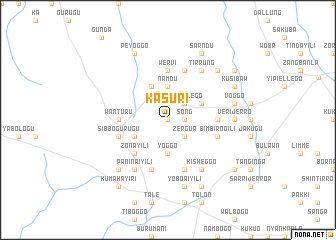 map of Kasuri