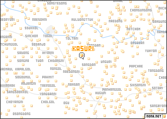 map of Kasu-ri