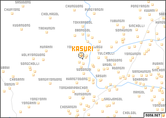 map of Kasu-ri