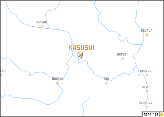 map of Kasusui