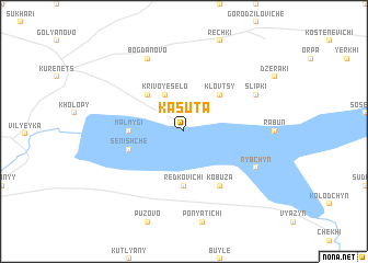 map of Kasuta