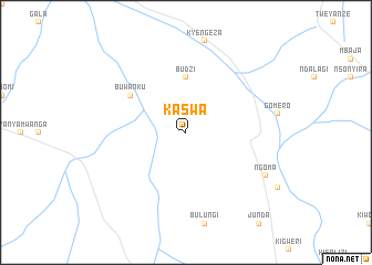map of Kaswa