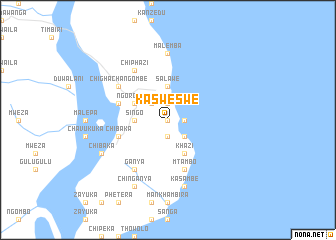 map of Kasweswe