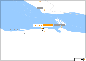 map of Kas\