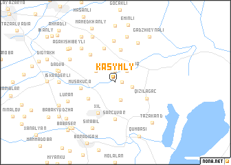 map of Kasymly