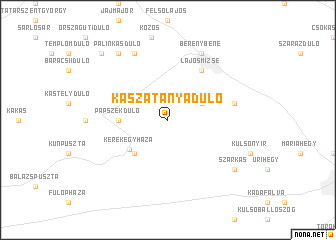 map of Kaszatanyadůlő