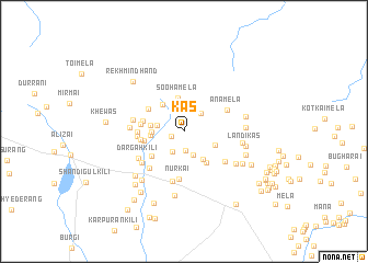 map of Kas