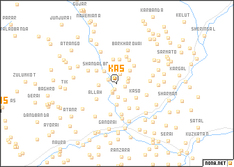 map of Kas