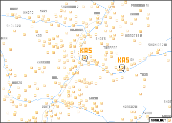 map of Kas