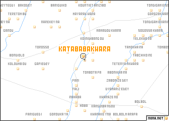 map of Katababa Kwara