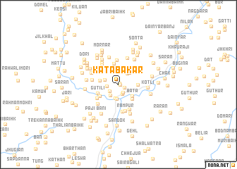map of Katabākar
