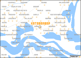 map of Kataba Mbap