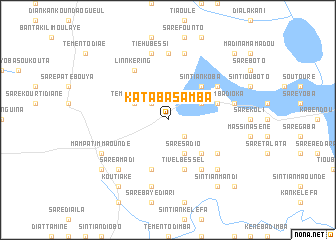 map of Kataba Samba