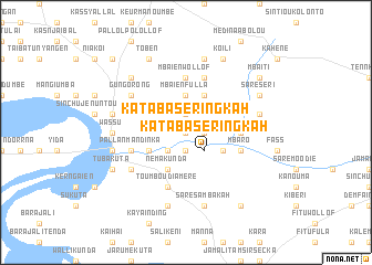 map of Kataba Sering Kah