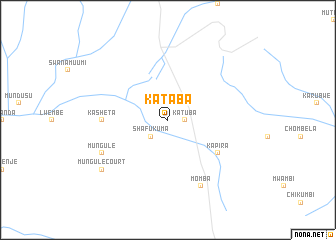 map of Kataba