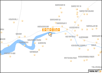 map of Katabina