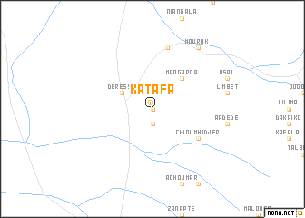 map of Katafa