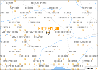 map of Katafíyion