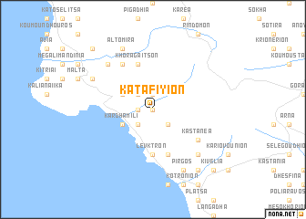 map of Katafíyion