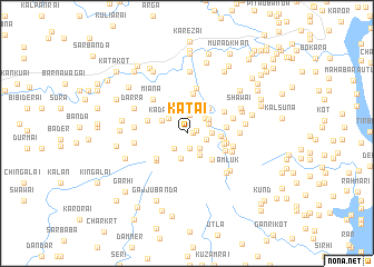 map of Katāi