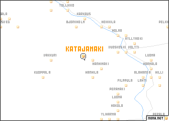 map of Katajamäki