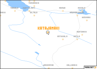 map of Katajamäki