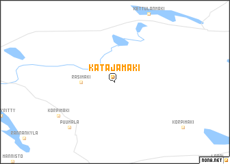 map of Katajamäki