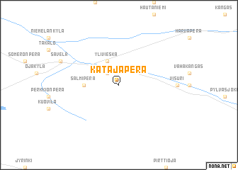 map of Katajaperä