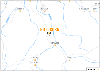 map of Katakake