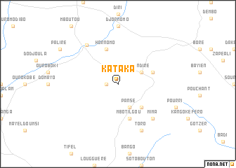 map of Kataka