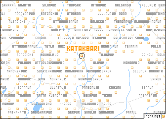 map of Katakbāri