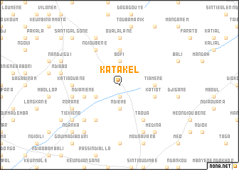 map of Katakel