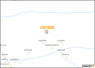 map of Katako