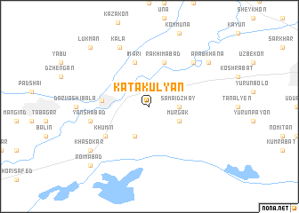 map of Kata-Kulʼyan